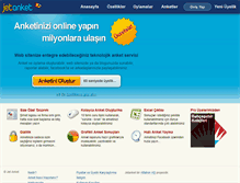 Tablet Screenshot of jetanket.com